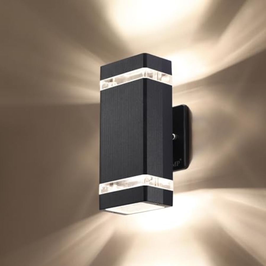 Outdoor Lighting Up And Down - LED Square Up and Down Lights