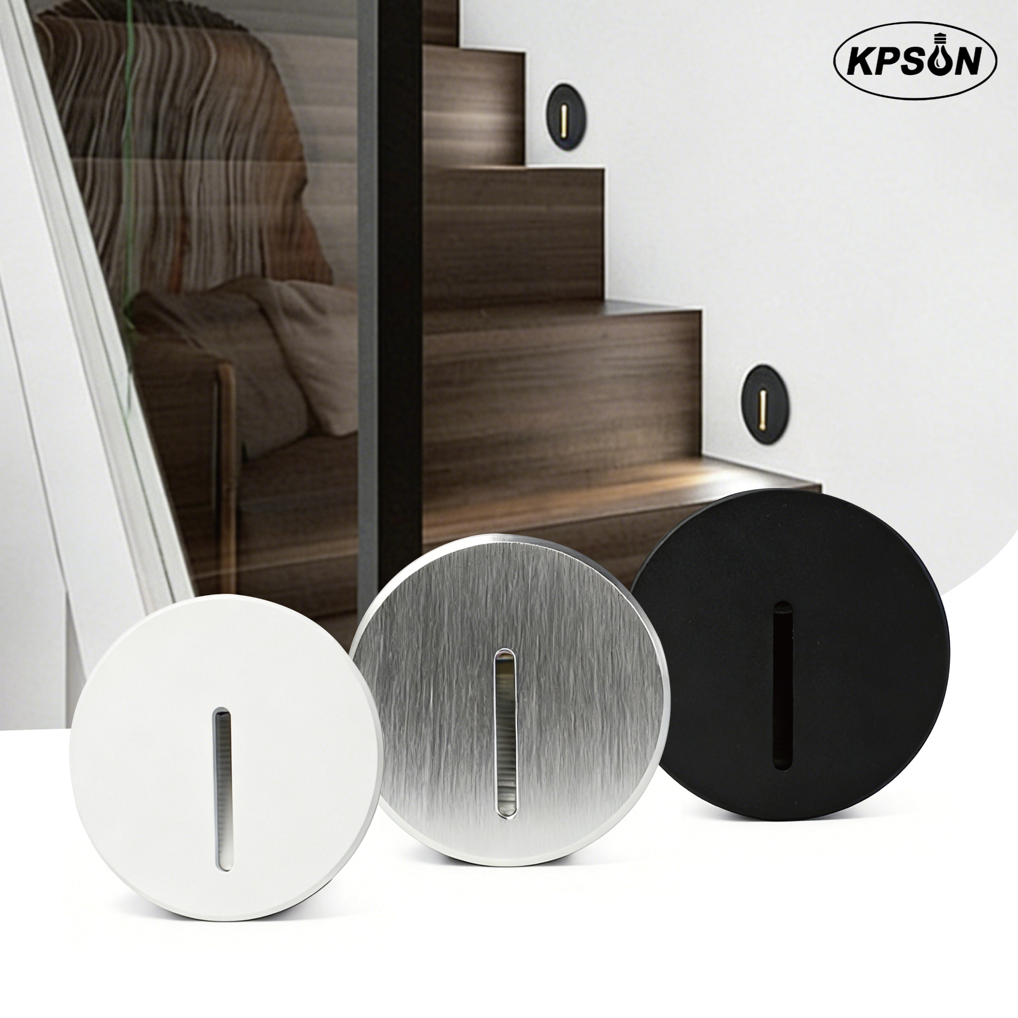 Outdoor Lighting Recessed - IP65 Waterproof Recessed LED Stair Light