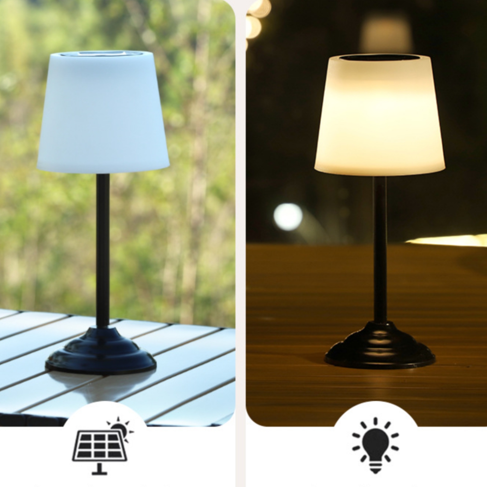 Outdoor Lighting Led - Solar Table Lamp LED Solar Powered