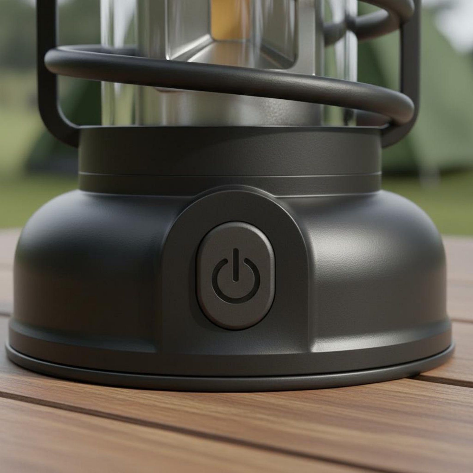 Outdoor Lighting Battery Operated - Retro Camping Lantern Two-Way Power Supply