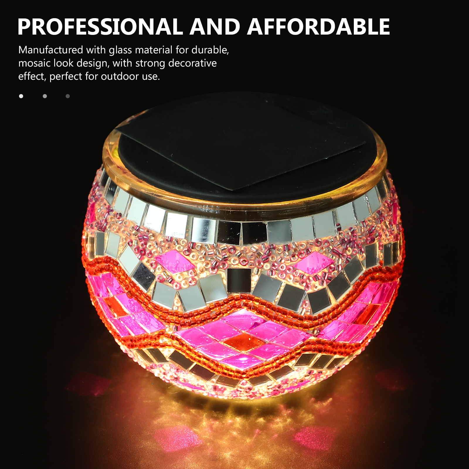 Outdoor Lighting Yard Decoration - Solar Landscape Light Glass Ball Lawn