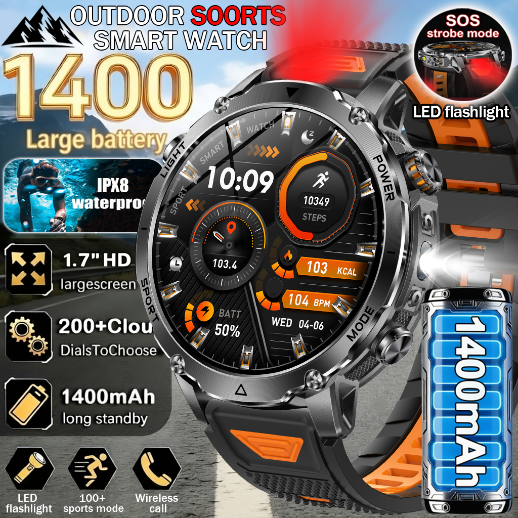 Outdoor Lighting Ip Rating - 2026New Military Sports Smart Watch Men