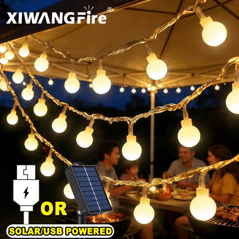 3-10M Solar/USB/Battery String - Outdoor Lighting Led avis et prix