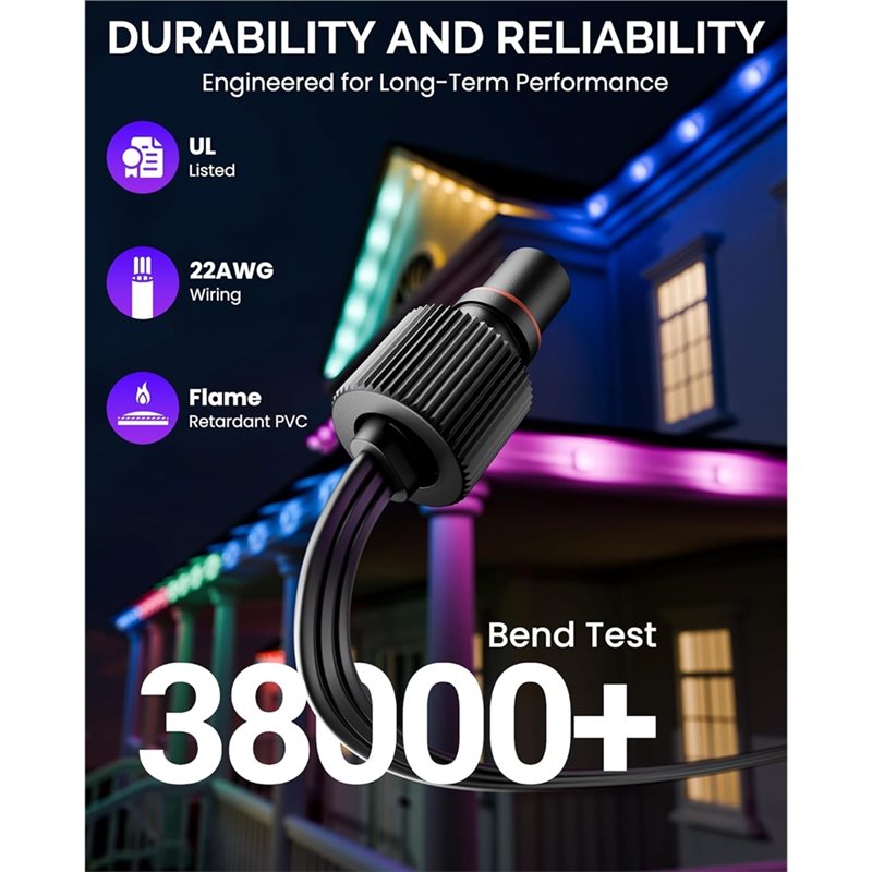 A03F-Extension Cable(16FT) Cor - Outdoor Lighting Govee avis et prix