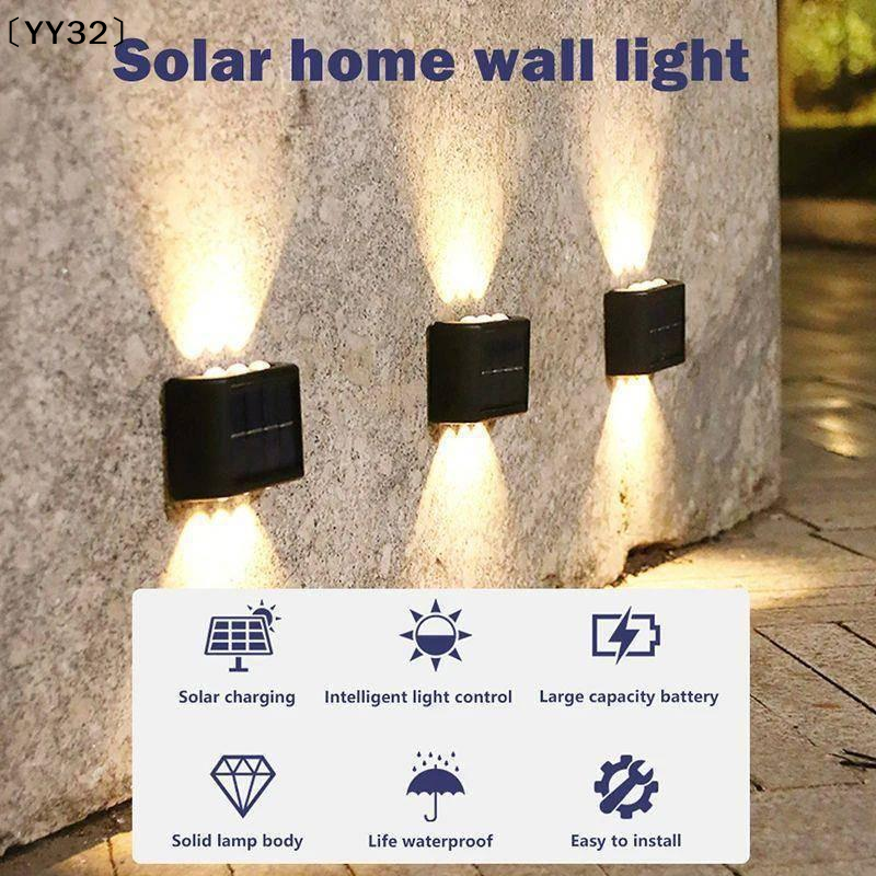 4-10 LED Solar Lamp Outdoor Wa - Outdoor Lighting Up And Down avis et prix