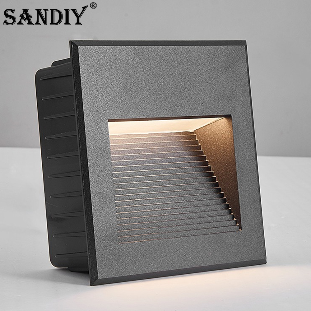 SANDIY Recessed Outdoor Wall S - Outdoor Lighting Recessed avis et prix