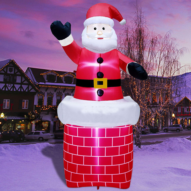 Christmas Inflatable Waving Sa - Outdoor Lighting Up And Down avis et prix