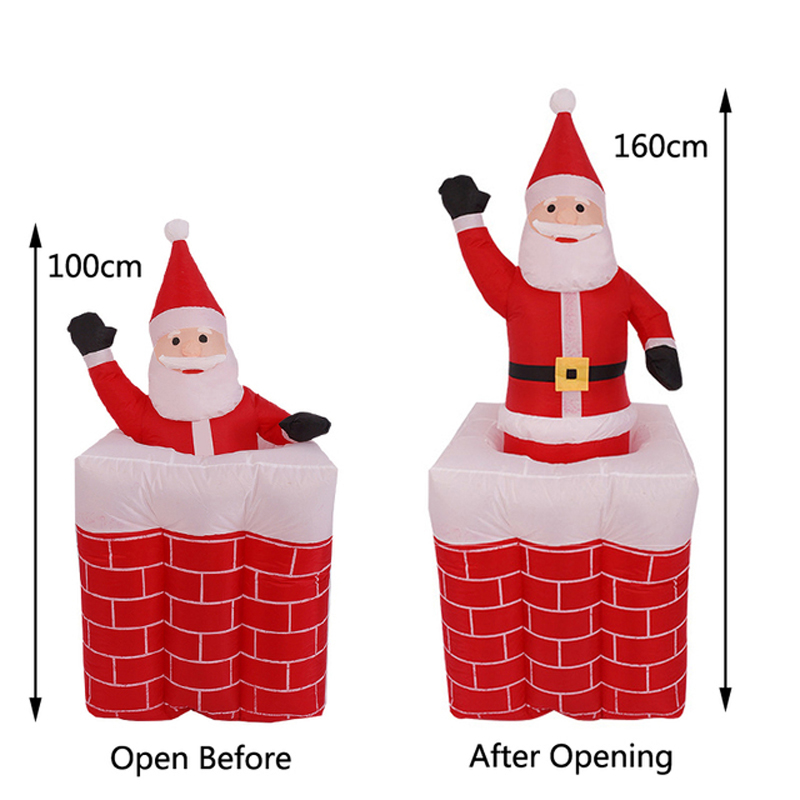 Christmas Inflatable Waving Sa - Outdoor Lighting Up And Down avis et prix