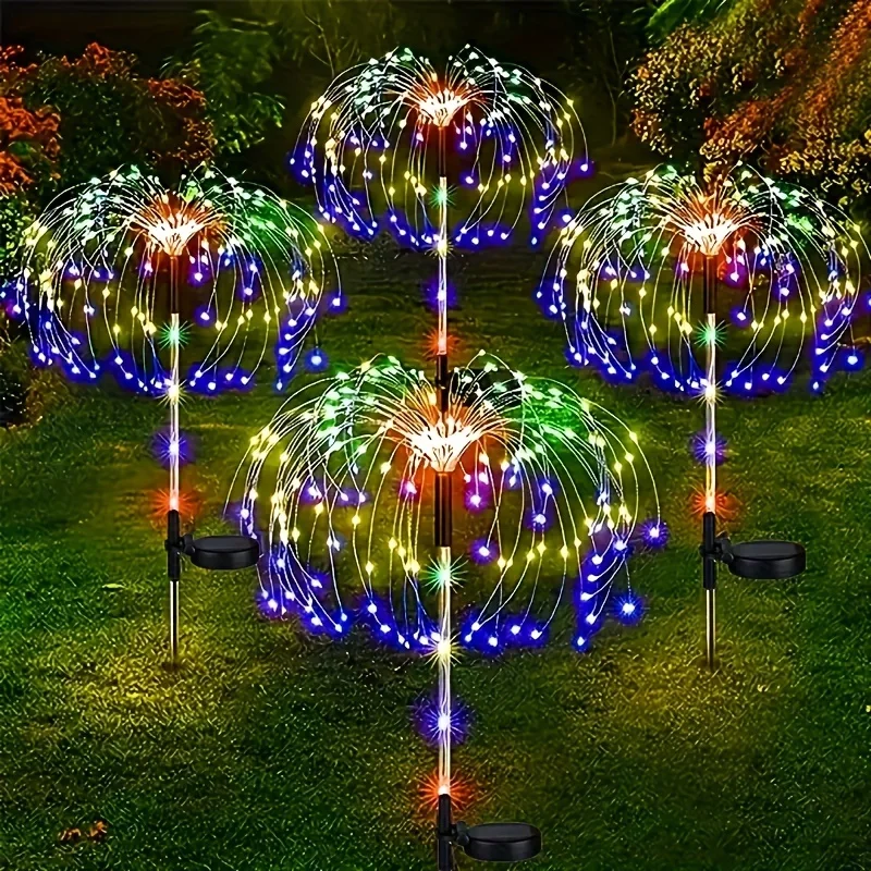 150LED Solar Garden Dandelion  - Outdoor Lighting Yard Stakes avis et prix