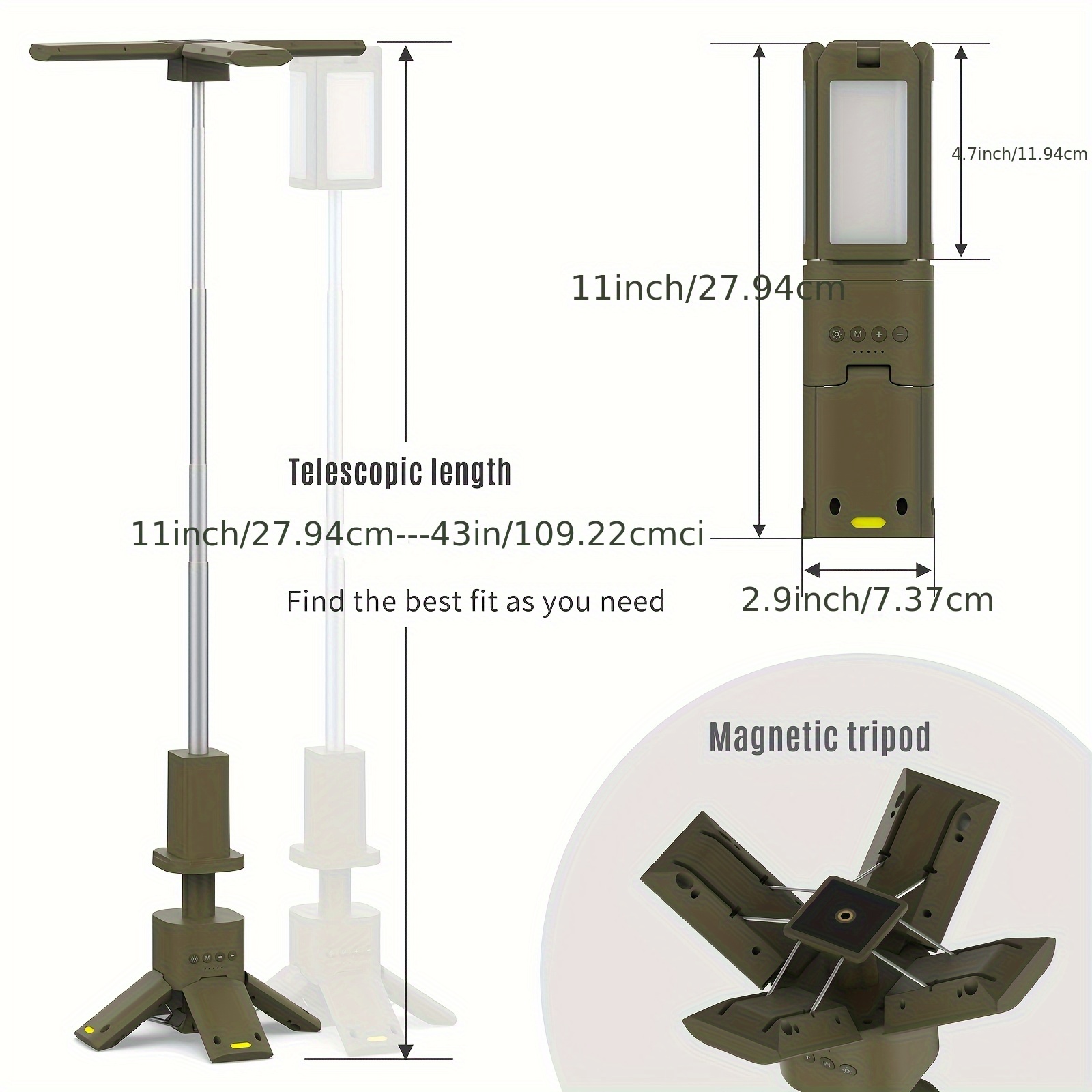 Camping Lantern, 14000mAh Rech - Outdoor Lighting Up And Down avis et prix