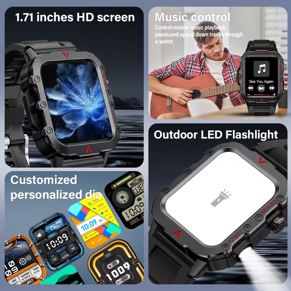 New Outdoor Sports Smart Watch - Outdoor Lighting Ip Rating avis et prix