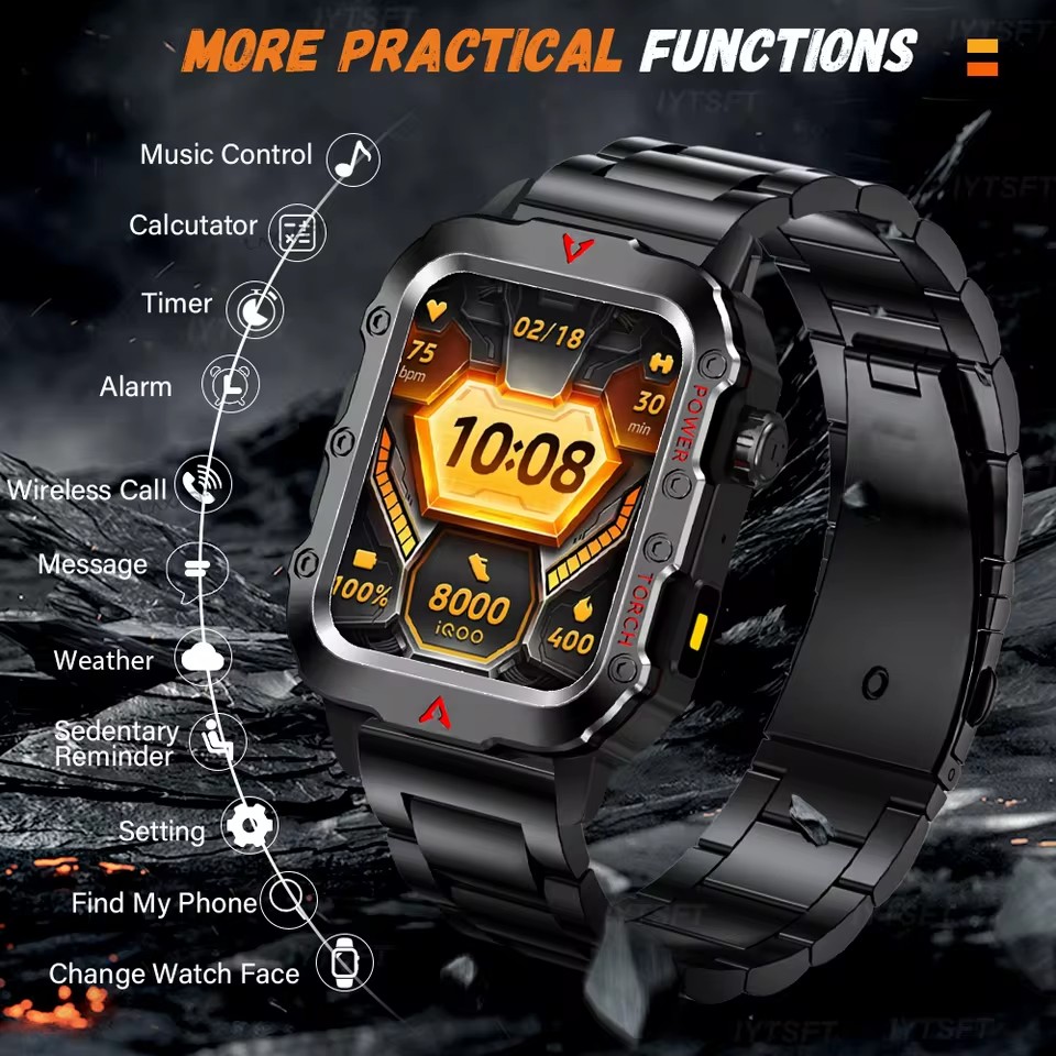 New Outdoor Sports Smart Watch - Outdoor Lighting Ip Rating avis et prix