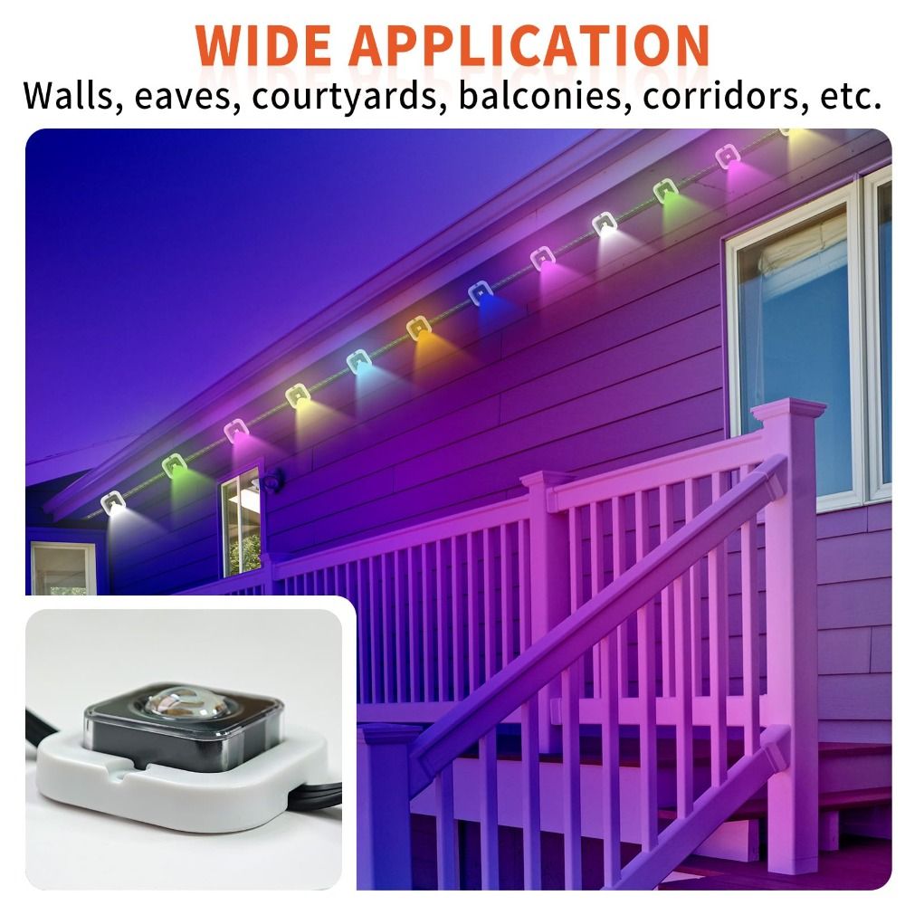 5pcs Weather Resistant LED Bra - Outdoor Lighting Govee avis et prix