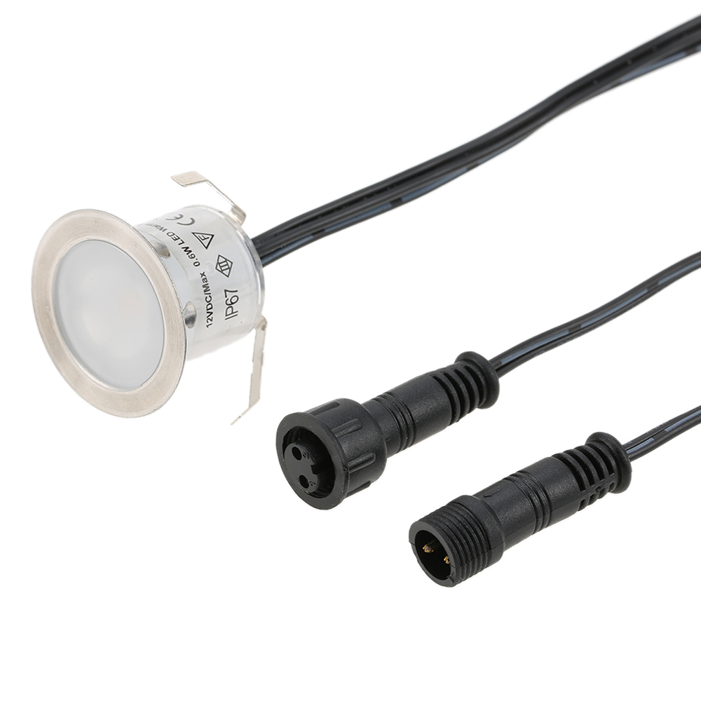 16PCS 0.6W High Bright Recesse - Outdoor Lighting Recessed avis et prix