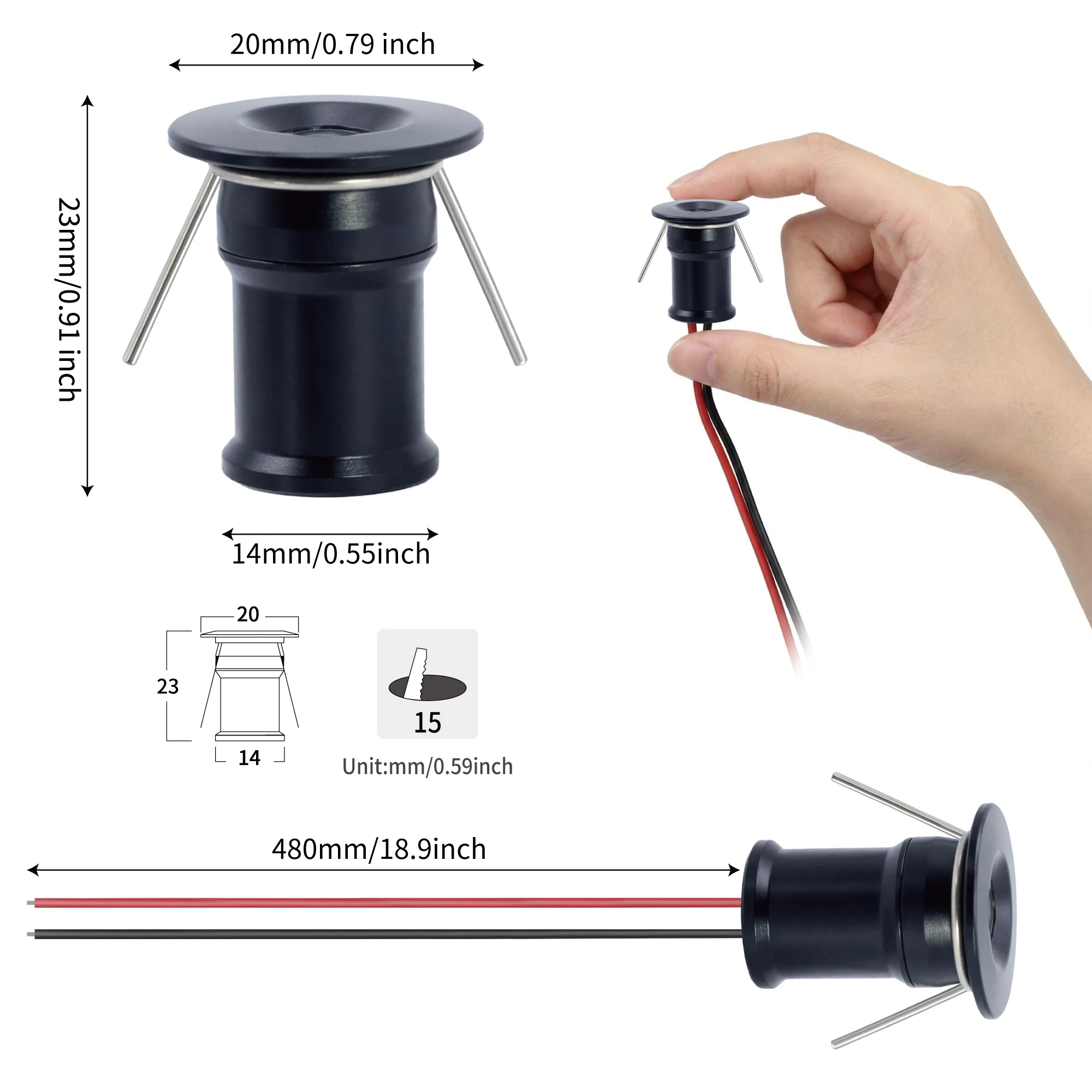 Outdoor IP65 Deck DJ KTV Party - Outdoor Lighting Recessed avis et prix