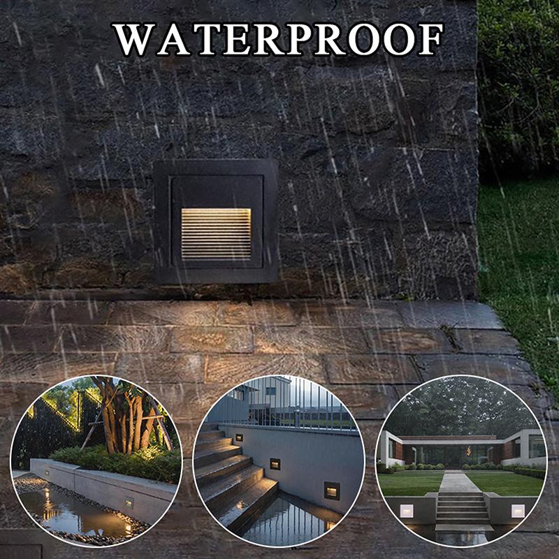 【CCA】3W LED Waterproof Step Li - Outdoor Lighting Recessed avis et prix
