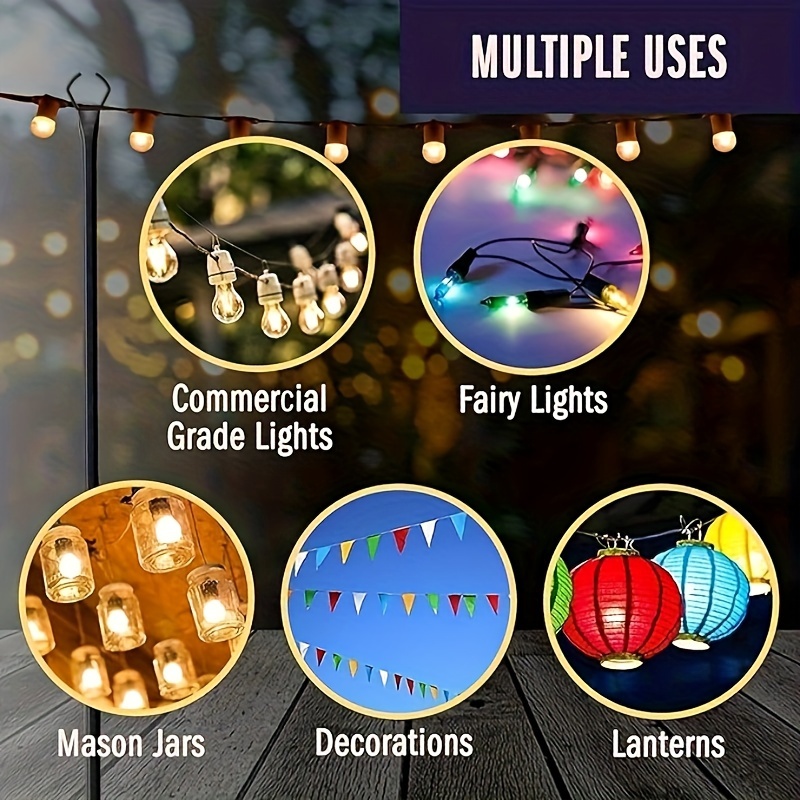 Outdoor String Light Holiday D - Outdoor Lighting Yard Decoration avis et prix