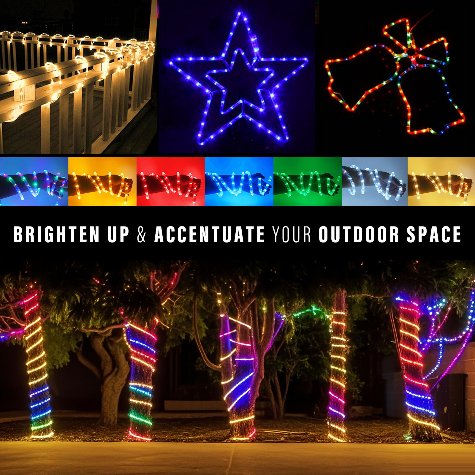 360 Neon Strip Light AC 220V R - Outdoor Lighting Socket avis et prix