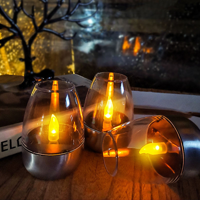 Solar Powered Flameless Candle - Outdoor Lighting Battery Operated avis et prix