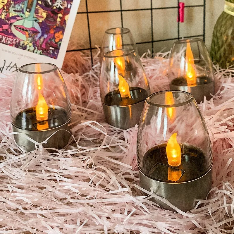 Solar Powered Flameless Candle - Outdoor Lighting Battery Operated avis et prix