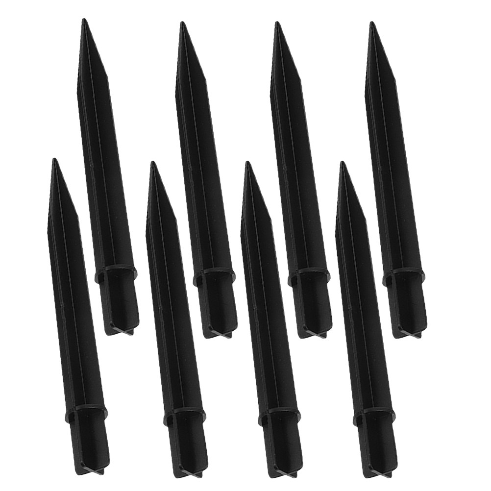 8Pcs Versatile Plastic Solar L - Outdoor Lighting Yard Stakes avis et prix