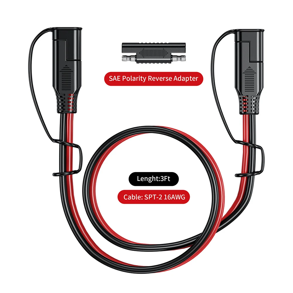 1/4/6/8M SAE to SAE 12V-36V Po - Outdoor Lighting Extension Cable avis et prix