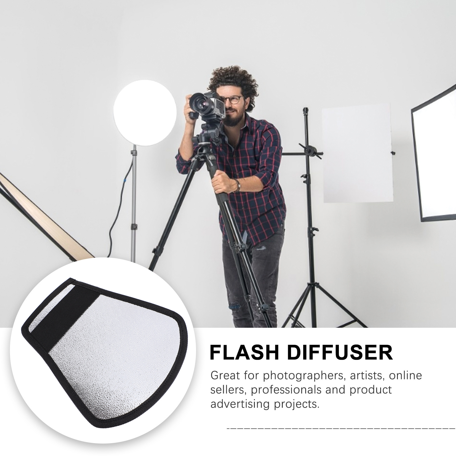 4Pcs Studio Grade Flash Reflec - Outdoor Lighting Video avis et prix