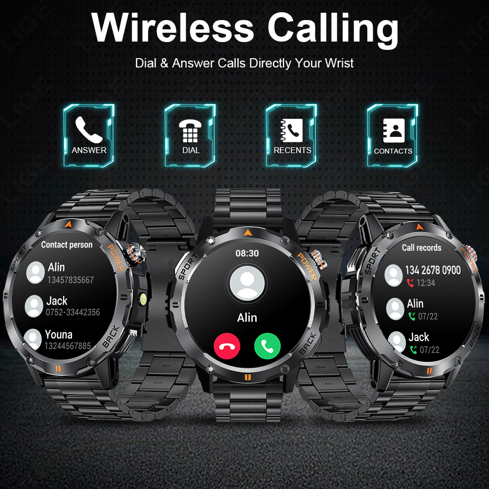 LIGE Smart Watch Men's Watch S - Outdoor Lighting Ip Rating avis et prix