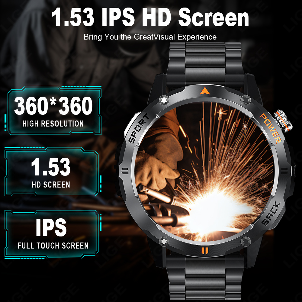 LIGE Smart Watch Men's Watch S - Outdoor Lighting Ip Rating avis et prix