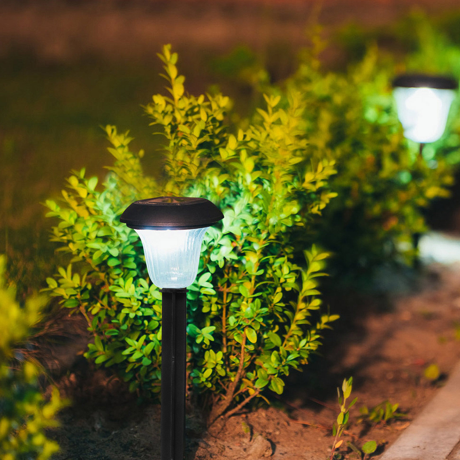 10Pcs Plastic Garden Stakes So - Outdoor Lighting Yard Stakes avis et prix