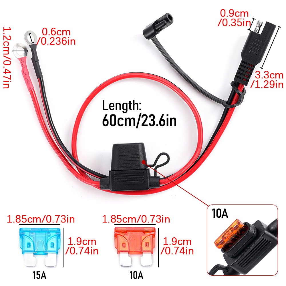 Double SAE Quick Release Cable - Outdoor Lighting Extension Cable avis et prix