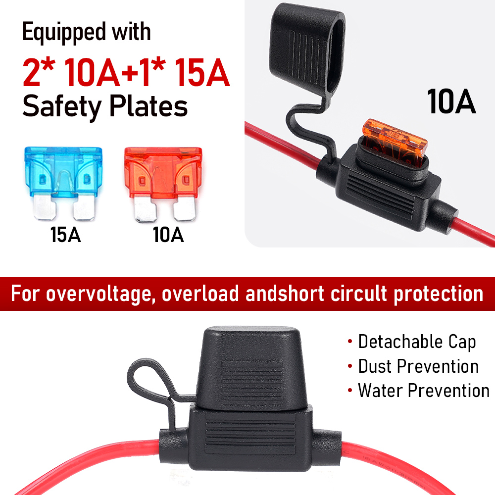 Double SAE Quick Release Cable - Outdoor Lighting Extension Cable avis et prix