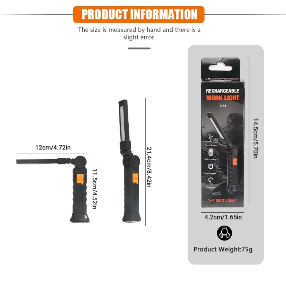 Portable COB LED Flashlight US - Outdoor Lighting Usa avis et prix