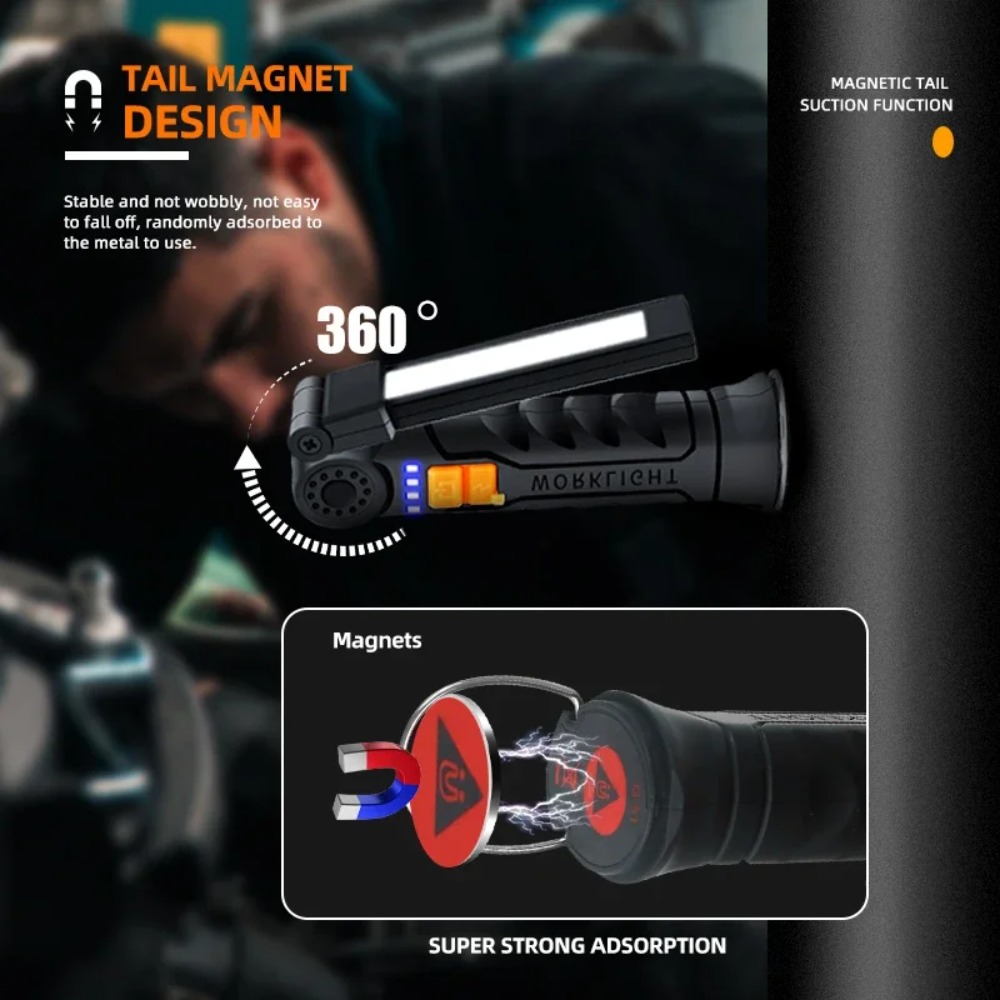Portable COB LED Flashlight US - Outdoor Lighting Usa avis et prix