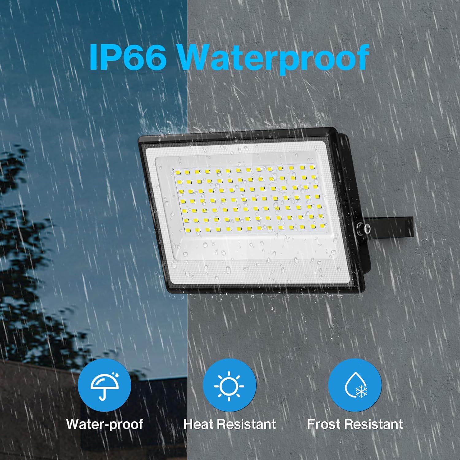 130W LED Flood Light, 13000lm  - Outdoor Lighting Led avis et prix