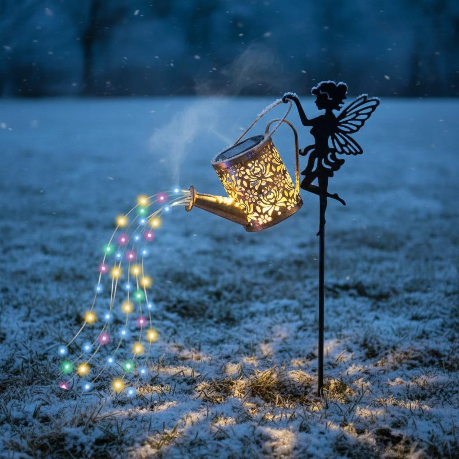 Solar Fairy Watering Can Light - Outdoor Lighting Yard Decoration avis et prix
