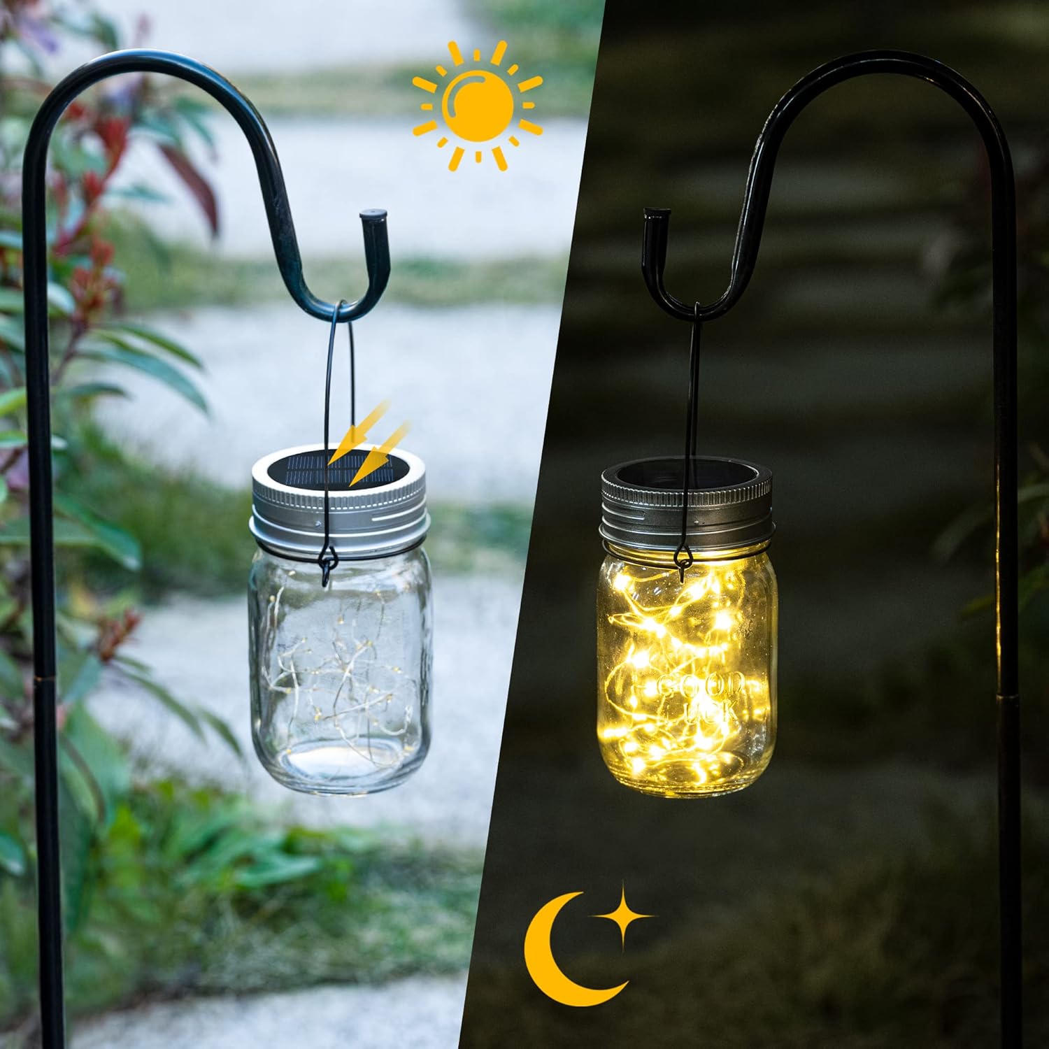 6pcs Outdoor Decorative Mason  - Outdoor Lighting Yard Decoration avis et prix