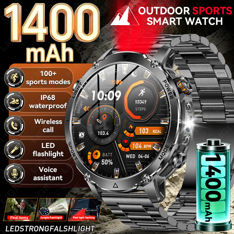 LIGE New Smart Watch For Men 1 - Outdoor Lighting Ip Rating avis et prix
