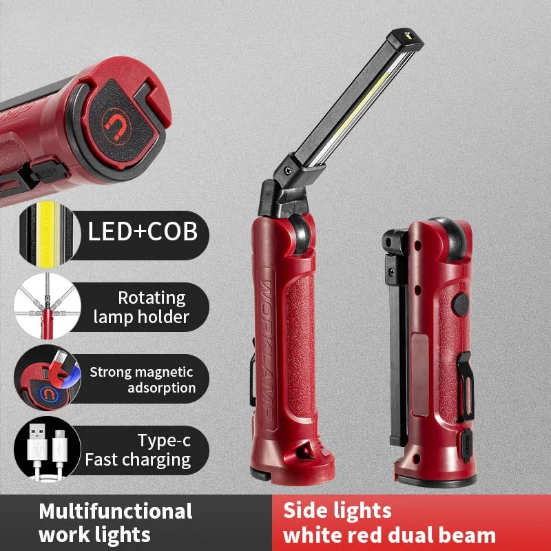 COB LED Work Light Rechargeabl - Outdoor Lighting Usa avis et prix