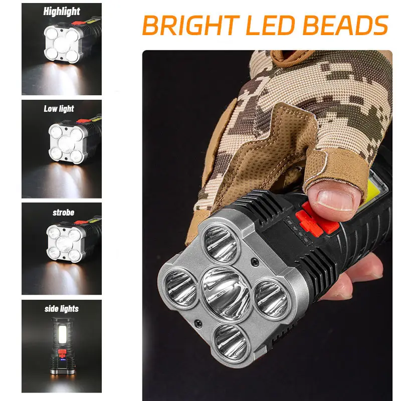 5 LED High Power Led Flashligh - Outdoor Lighting Usa avis et prix