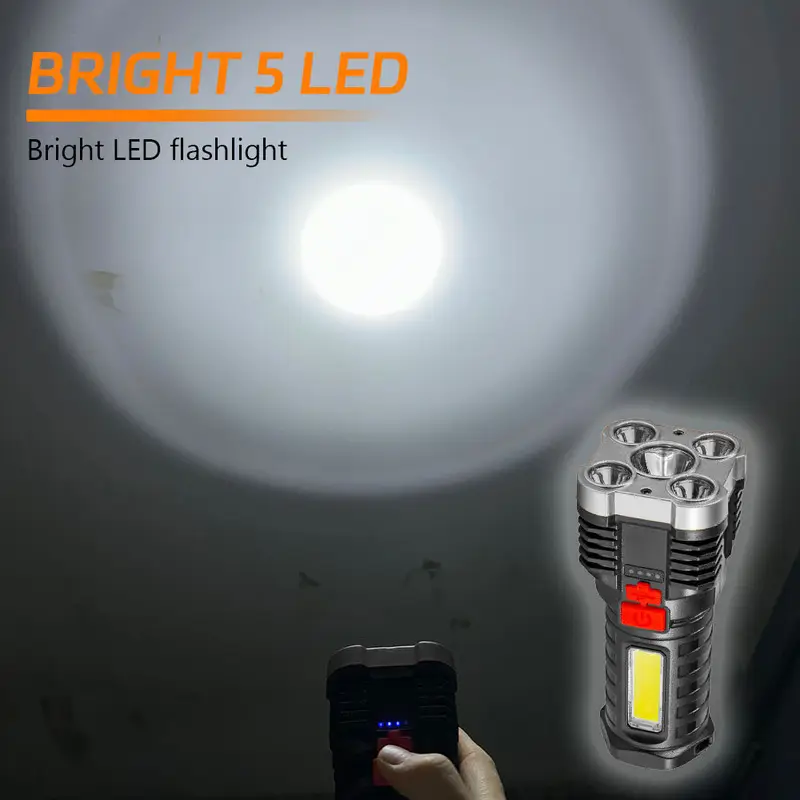 5 LED High Power Led Flashligh - Outdoor Lighting Usa avis et prix