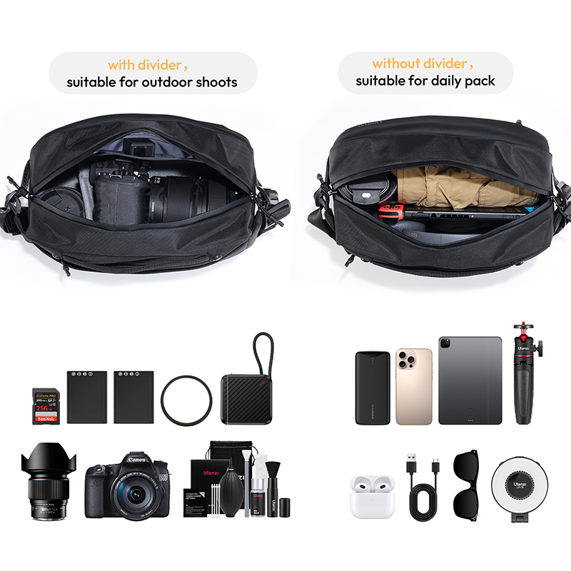 Ulanzi PB038 Travel Sling Bag  - Outdoor Lighting Video avis et prix