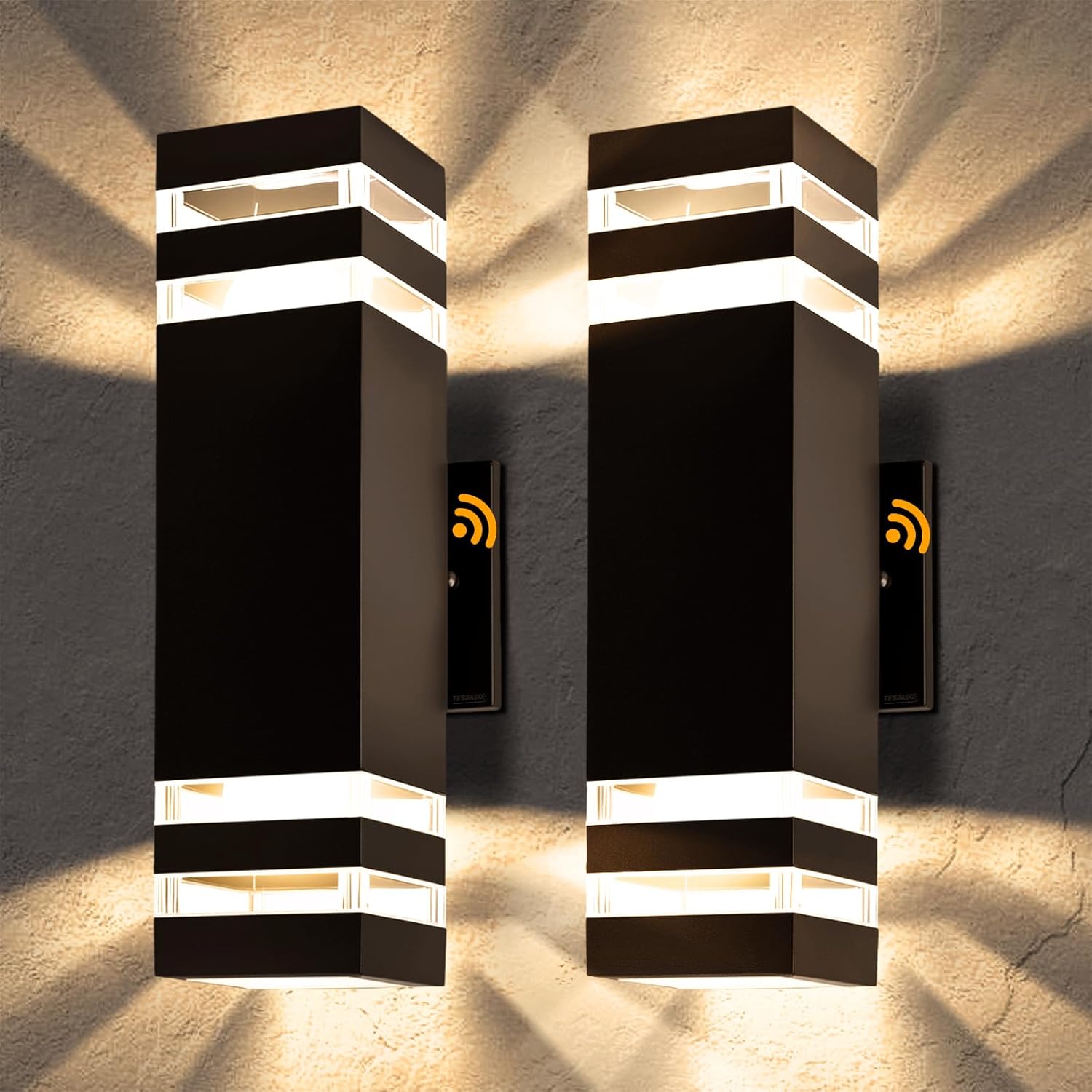 Modern Outdoor Wall Sconce 2-P - Outdoor Lighting Up And Down avis et prix