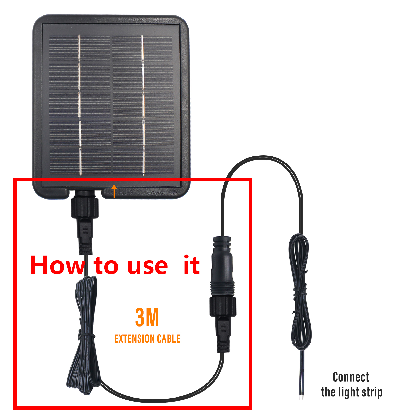 3M Extension Cable for Solar P - Outdoor Lighting Extension Cable avis et prix