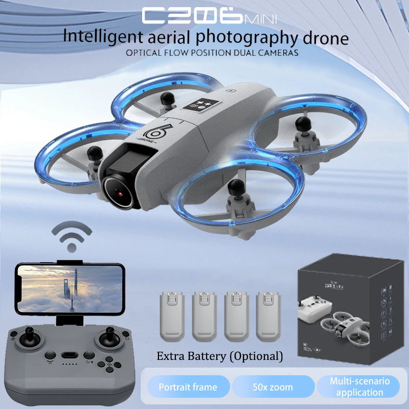 CZ06 Mini RC Quadcopter Drone  - Outdoor Lighting Battery Operated avis et prix