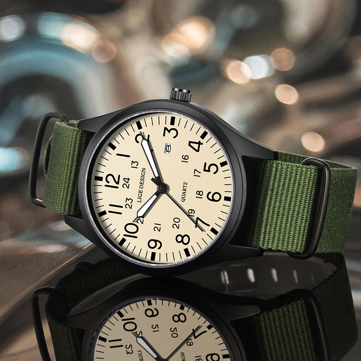 LIGE Original Top Quartz Watch - Outdoor Lighting Timer avis et prix