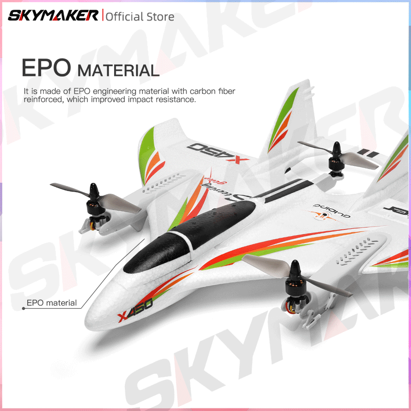 Wltoys XKS X450 RC Airplane 2. - Outdoor Lighting Socket avis et prix