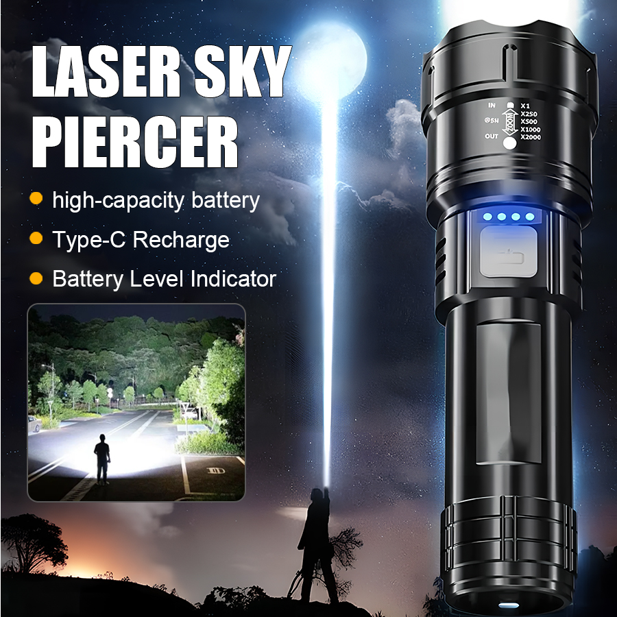 High Power P50 LED Flashlight  - Outdoor Lighting Usa avis et prix
