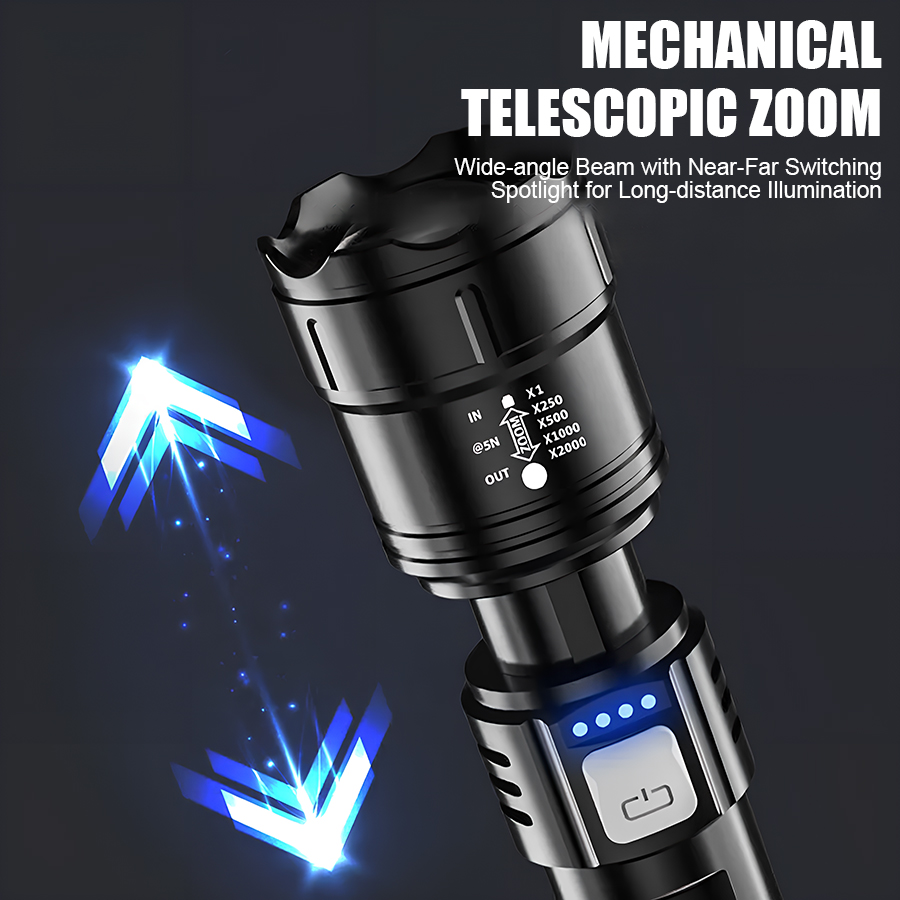 High Power P50 LED Flashlight  - Outdoor Lighting Usa avis et prix