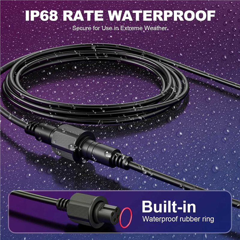 M12K-2Pcs 10FT Extension Cable - Outdoor Lighting Govee avis et prix